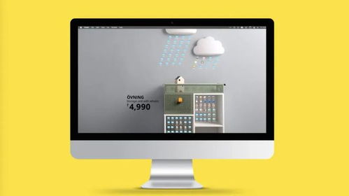 宜家設(shè)計(jì)了五十張電腦桌面壁紙,是會(huì) 收納 的